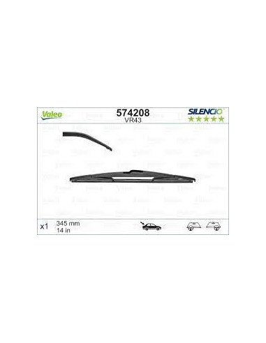 Valeo Silencio Rear VR43