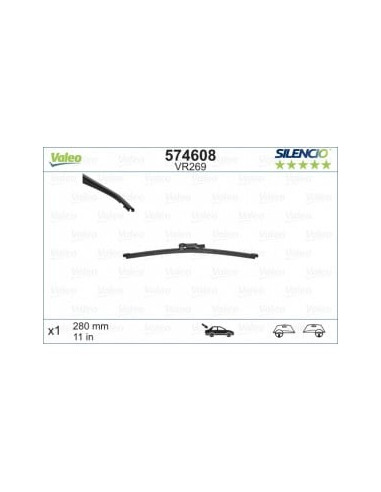 Valeo Silencio Rear VR269