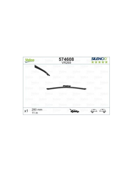 Valeo Silencio Rear VR269